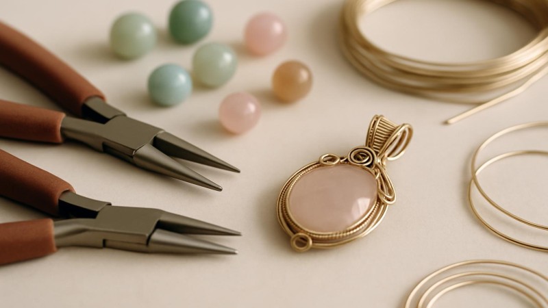 Beginner Wire Wrapping: 5 Essential Techniques With Examples