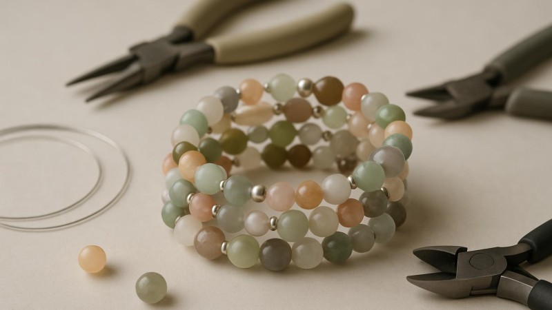 How to String a Memory Wire Bracelet — Step-by-Step Tutorial