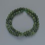 Jadeite Beads Natural Stone, Smooth Round Beads, 6 mm Diameter ±, 37 cm Length ± on Thread