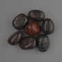 Red Jasper Faceted Bead, Diameter 21x18 mm (+-) Packaging 100 g