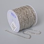 Jewelry chain on a stainless steel spool, 2.9 mm thick, 18 m long