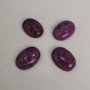 Raspberry Jasper Cabochon (Synthetic) 25x18mm