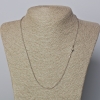 Xuping Rhodium Chain, thickness 1.9 mm, length 50 cm