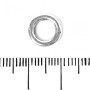 Separator-Inlay Findings, 9 mm diameter, packaging 20 g ± 48 pcs
