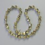 Hematite Dumbbell Beads, Light Bronze Color, 21x7 mm Diameter, 42 cm Length, Strand