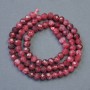 Natural Tourmaline Beads, Faceted Rondelle, 6x4.5 mm diameter, 38 cm length