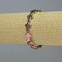 Hematite bracelet "Cross" in chameleon color, diameter 10x14x4 mm +/-, length 18 cm +/- stretch