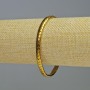 Hematite Bracelet Snake Wave Gold, diameter 5x4x3 mm, length 18 cm, stretch