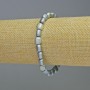 Hematite Bracelet Blue Chameleon