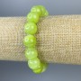 Onyx Bracelet Smooth Bead 12mm+-, length 18cm+- stretch