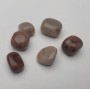 Souvenir natural Rhodochrosite stone, faceted 22x17 mm (+-), packaging 100 g