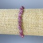 Tourmaline Faceted Bead Bracelet, 6-8×6-8 mm, 18 cm, stretch