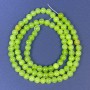 Onyx Beads, Smooth Round Bead, Diameter 4–5 mm, Length 40 cm on Thread