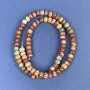Jasper Rondelle Beads 6x4 mm on Thread, Length 38 cm+