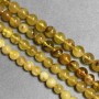 Amber beads smooth round bead 5, 5–7mm ± on a string, length 38cm+