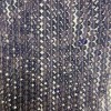 Purple Transparent Czech Crystal Beads on Thread, Faceted Rondelle, 8x6.5 mm + -, length 40 cm +