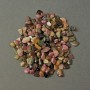 Natural tourmaline chip, undrilled, 7–12×6–8 mm ± (per 100 g ±)