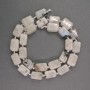 Moonstone Beads, Adularia, Rectangular, 9×9×13 mm, Natural