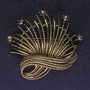 Accent Brooch with Pink Crystals