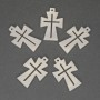 Pendant Mother-of-Pearl Cross 26x17mm+