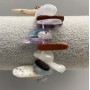 Bracelet 'Assorted Chips', diameter 14x30 mm, length 18 cm, elastic