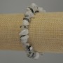 Adular Faceted Bracelet, 10x5-9 mm, 18 cm elastic length