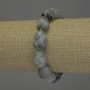 Labradorite Faceted Bracelet, 18 cm Stretch
