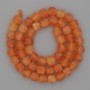 Mashan Jade Beads Faceted Cube, natural stone 7×7 mm diameter, 37 cm length