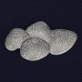Brooch Accent Silver Metal 64×36mm+