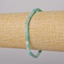 Amazonite Bracelet, Cylindrical Beads 4x4 mm