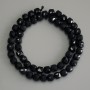 Faceted Tourmaline Cube Beads on Thread, Length 38 cm+