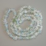 Moonstone Chip Beads, diameter 8–10×3–4 mm, length 78 cm on a thread