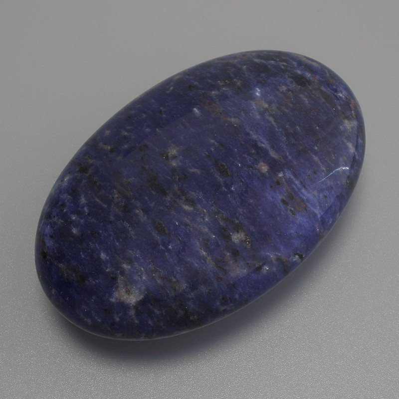 Sodalite natural stone souvenir, oval 60×40×20 mm+