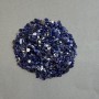 Natural undrilled sodalite chip 3-4×4-6 mm ± (per 100 g)