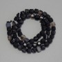 Faceted Agate Cube Beads, 5x5 mm, 38 cm on thread