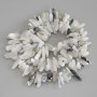 Adularia chip beads, diameter 12-15×3-5 mm, on thread, length 39 cm+