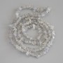 Labradorite chips beads, diameter 7-9×2-3 mm, length 78 cm +/- on thread