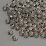 Silver Bead Insert Metal Color Silver Diameter 4x3.5mm+- Hole, Packaging 20g (~120pcs)