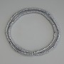 Hematite Beads, Silver Color, Square Rondel 3x2 mm, on a Thread, Length 40 cm +/-