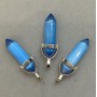 Cat's Eye Pendant Hexagonal Crystal Ball 8x31x41 mm+