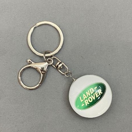 Land Rover Car Keychain, diameter 35 mm+-, length 10 cm+