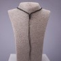 Black necklace cord 60 cm