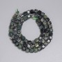 Ocean Jasper Beads - Faceted Cube 4.5x4.5 mm, 37 cm on thread