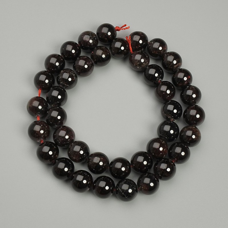 Garnet Beads Sphere, diameter 10mm±, length 39cm+