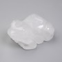 Frog statue made of rock crystal