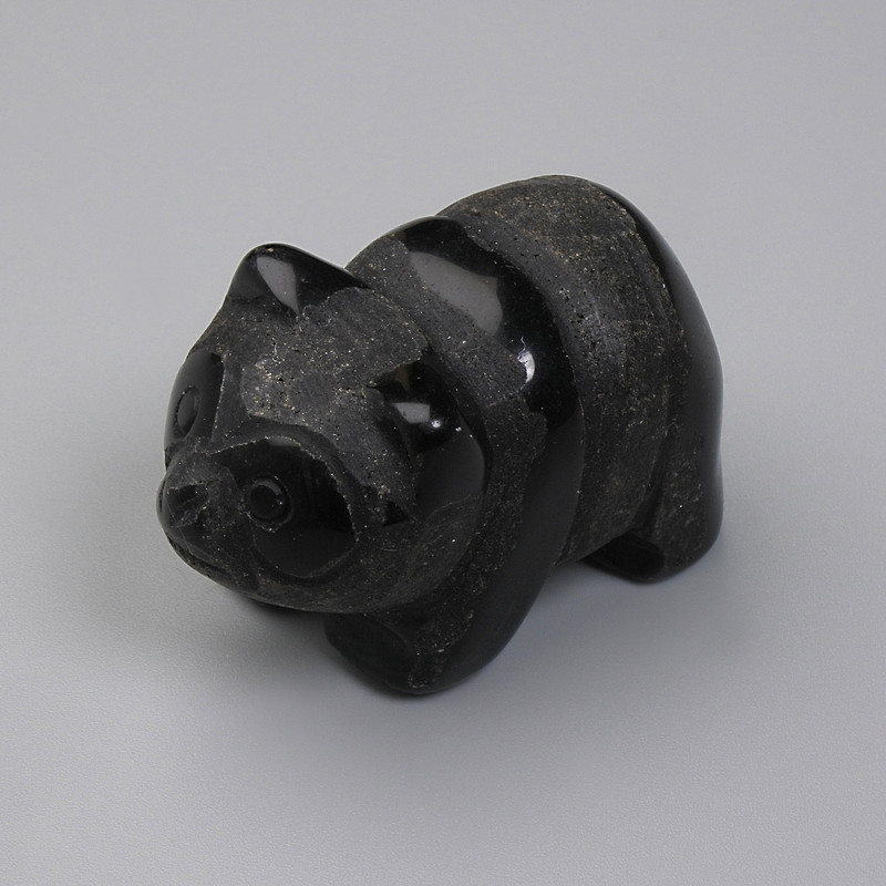 Panda Agate Souvenir Statue 40×25×22 mm+