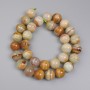 Onyx Beads, Smooth Spheres, 12 mm Diameter, on Thread, 39 cm Length