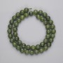 Jadeite Beads, Smooth Round, 8.5 mm Diameter, 38 cm Length on Thread