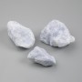 Natural untreated aquamarine stone, diameter 49×42×37 mm ± (assorted sizes) (Price per 100 g)