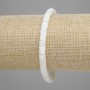 Bracelet with Mother-of-Pearl Rondelles, 5x2 mm, length 18 cm, stretch